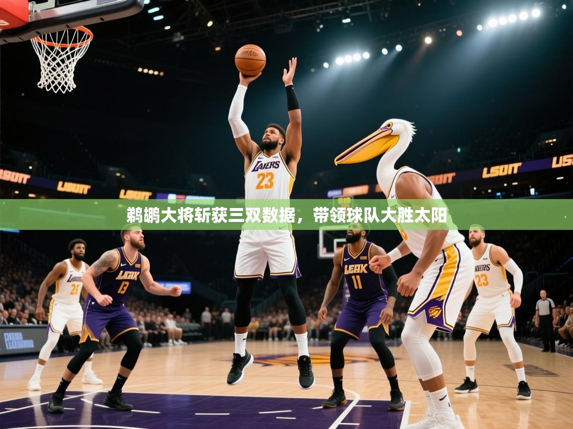 鹈鹕大将斩获三双数据，带领球队大胜太阳  第2张