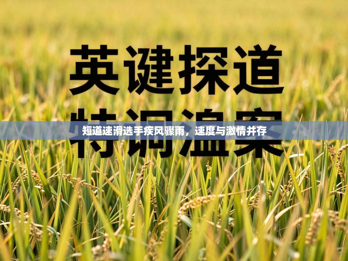 短道速滑选手疾风骤雨,速度与激情并存 第2张