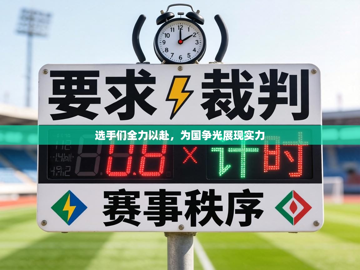 选手们全力以赴,为国争光展现实力 第1张