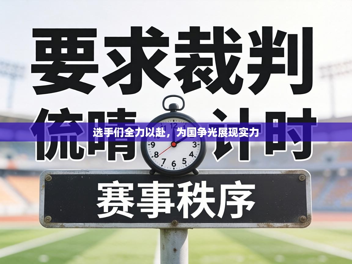 选手们全力以赴,为国争光展现实力 第2张